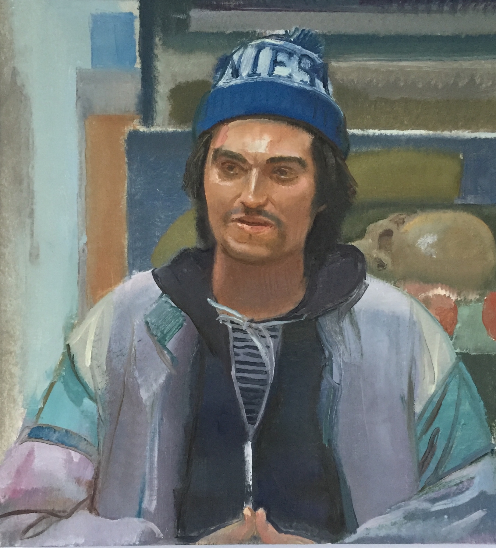Portrait Of Marcus, 30&quot; x 26&quot;, Oil On Canvas